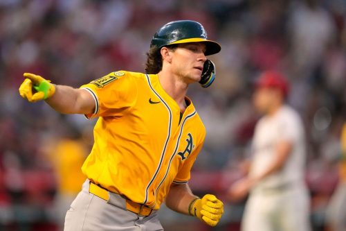 Athletics Angels Baseball
