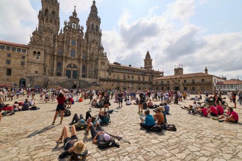 Spain Santiago Overtourism
