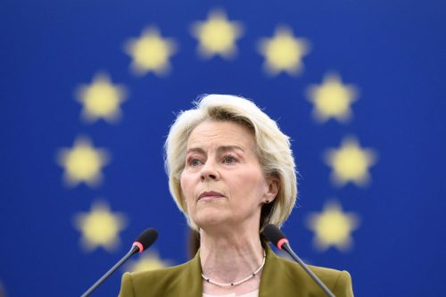 APTOPIX France EU State of Union