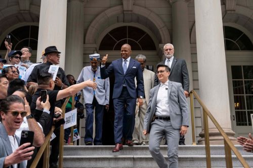 Election 2025 NYC Mayor Adams
