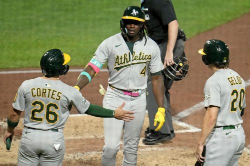 Athletics Pirates Baseball
