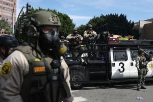 Immigration California Masked Officers