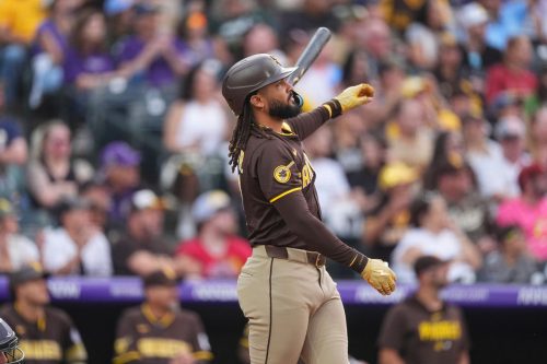 Padres Rockies Baseball