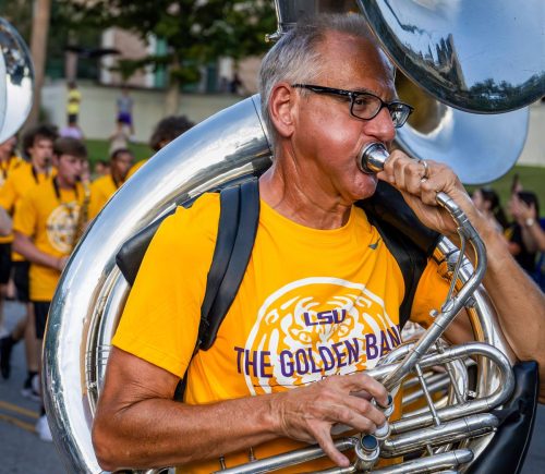 Louisiana State Tuba Player