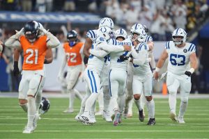 APTOPIX Broncos Colts Football