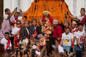 Nepal Living Goddess Photo