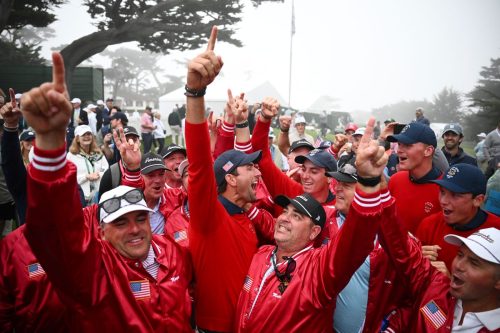 APTOPIX Walker Cup Golf