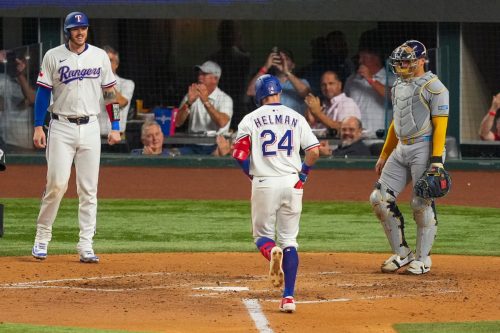 Brewers Rangers Baseball