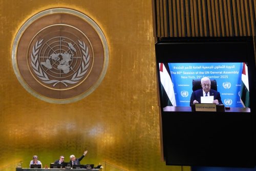 UN General Assembly Palestine