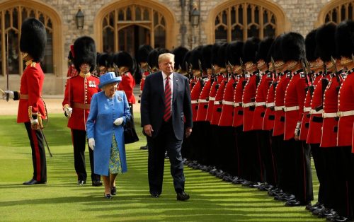 Trump Britain Royal Gaffes