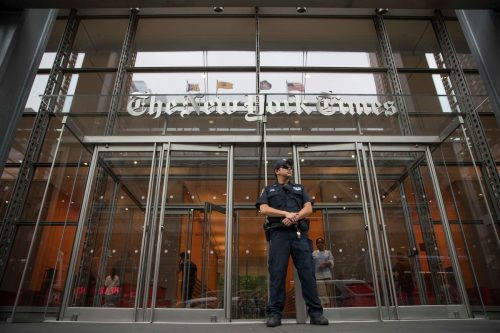 Trump Lawsuit New York Times