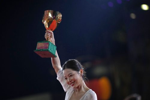 APTOPIX Italy Venice Film Festival Awards Photo Call