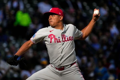 Phillies Brewers Baseball