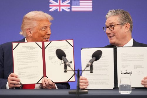 APTOPIX Trump Britain