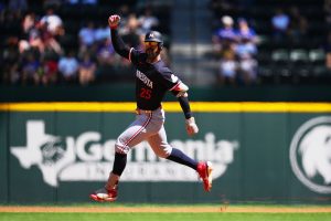 Twins Rangers Baseball