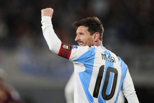 APTOPIX Argentina Venezuela WCup Soccer