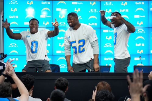 APTOPIX Brazil Los Angeles Chargers