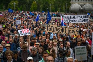 Slovakia Protest