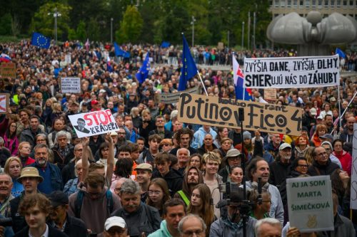 Slovakia Protest