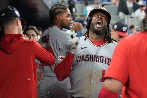 Nationals Marlins Baseball