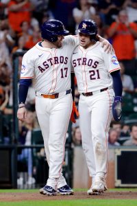 Rangers Astros Baseball