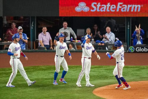 Brewers Rangers Baseball