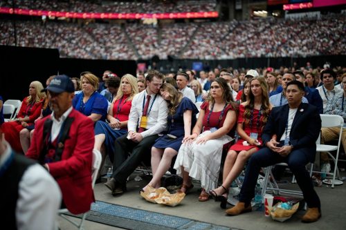 APTOPIX Charlie Kirk Memorial