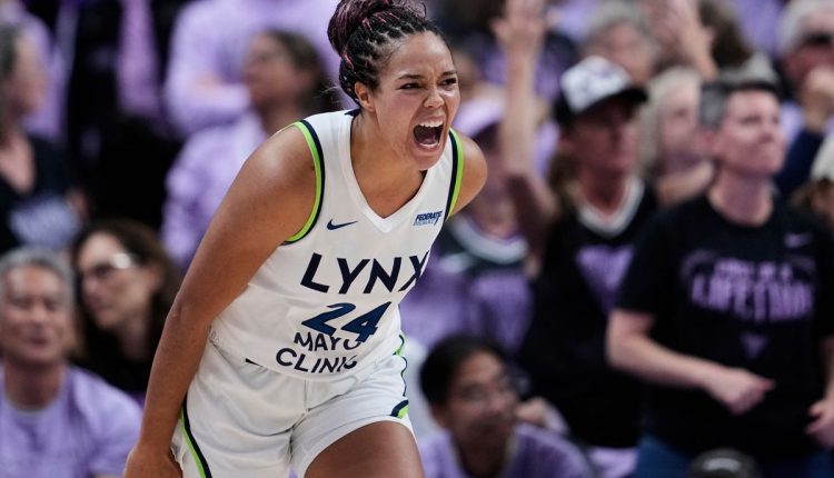 APTOPIX Lynx Valkyries Basketball