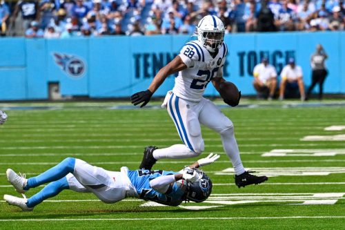APTOPIX Colts Titans Football