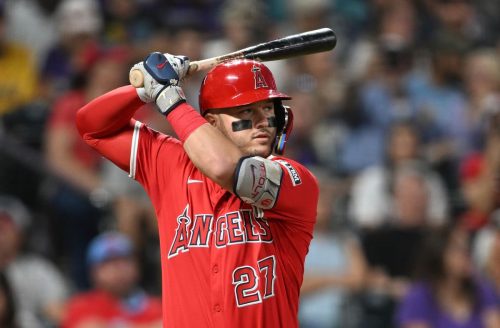 Angels Rockies Baseball