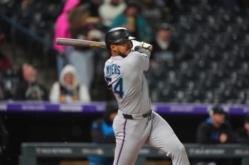Marlins Rockies Baseball