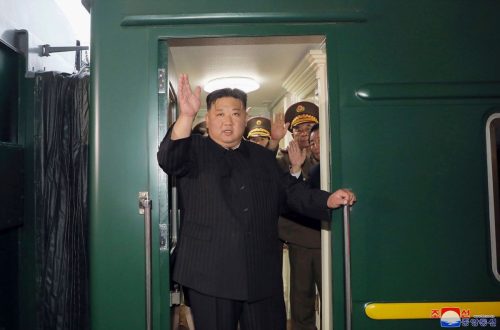 North Korea China Kim's Train