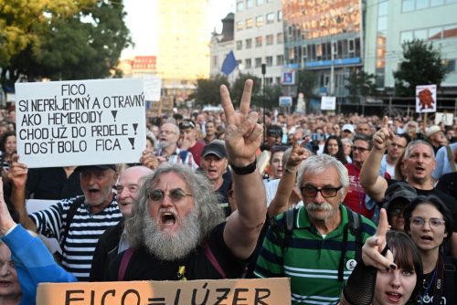 Slovakia Protest