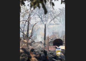 Chinese Camp Fire Devastation