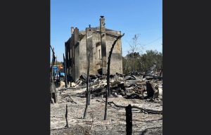 Damage in Chinese Camp - CAL Fire Image