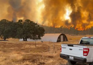 Fire near Chinese Camp - TCSO Image
