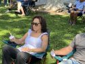 Charlie Kirk Vigil in Courthouse Park in Sonora -- Photo taken by Tracey Petersen