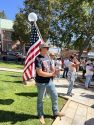 Charlie Kirk Vigil in Courthouse Park in Sonora -- Photo taken by Tracey Petersen