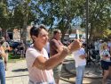 Charlie Kirk Vigil in Courthouse Park in Sonora -- Photo taken by Tracey Petersen