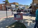 Charlie Kirk Vigil in Courthouse Park in Sonora -- Photo taken by Tracey Petersen