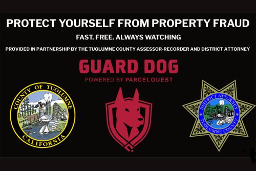 Tuolumne County's New program to safeguard your home against real estate fraud graphic