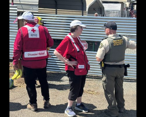 Red Cross and TCSO help evacuees