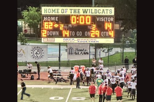 Sonora Wildcats soundly defeat the Antelope Titans -- Photo taken by Nick Stuart