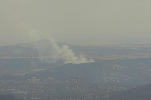 Holman Fire near Lake Tulloch—PGE live camera