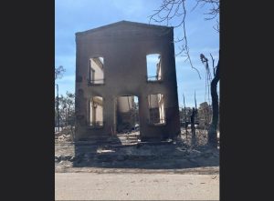 Damage in Chinese Camp - CAL Fire Image