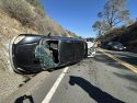 Three-vehicle crash on HWY 12 in the Valley Springs area of Calaveras County—CCF photo