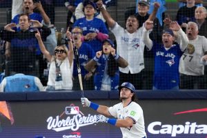 APTOPIX World Series Dodgers Blue Jays Baseball
