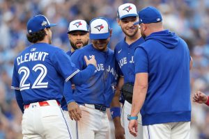 ALDS Yankees Blue Jays Baseball