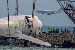 APTOPIX Hong Kong Plane