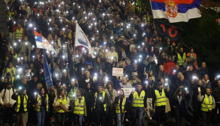 Serbia Protest